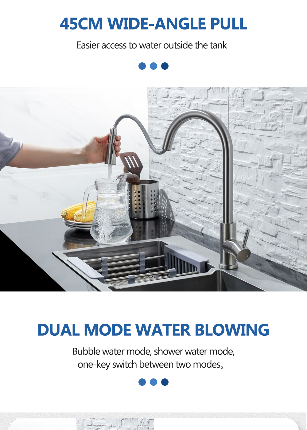 AGSIVOSmartTouchKitchenSinkFaucetwithPullDownSprayerMotionSensorColdandHotMixedTapSUS304StainlessSte-1996057-5