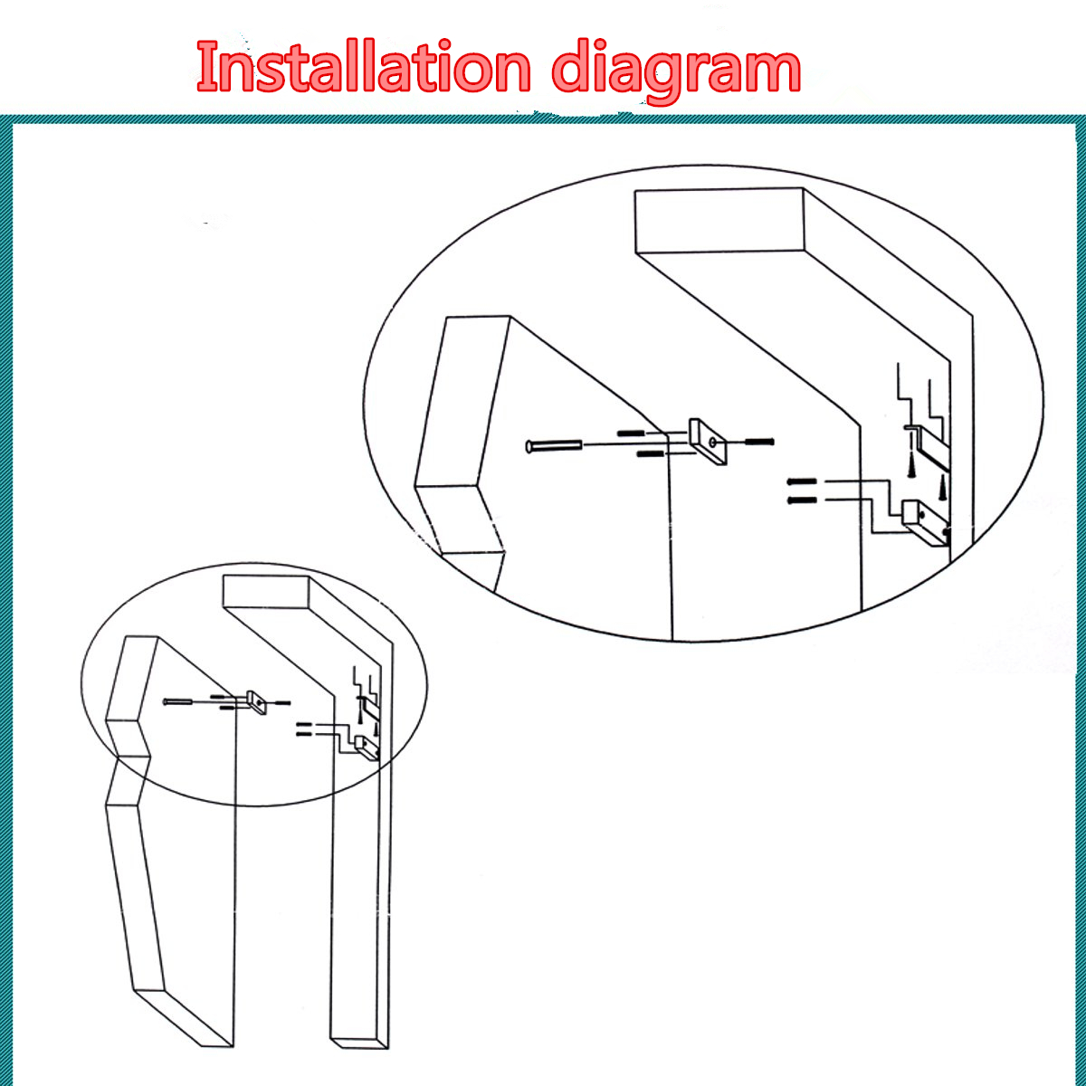 DC12V60kgVisibleInstallationDoorCabinetMagneticLockAccessControlSystem-1241735-1