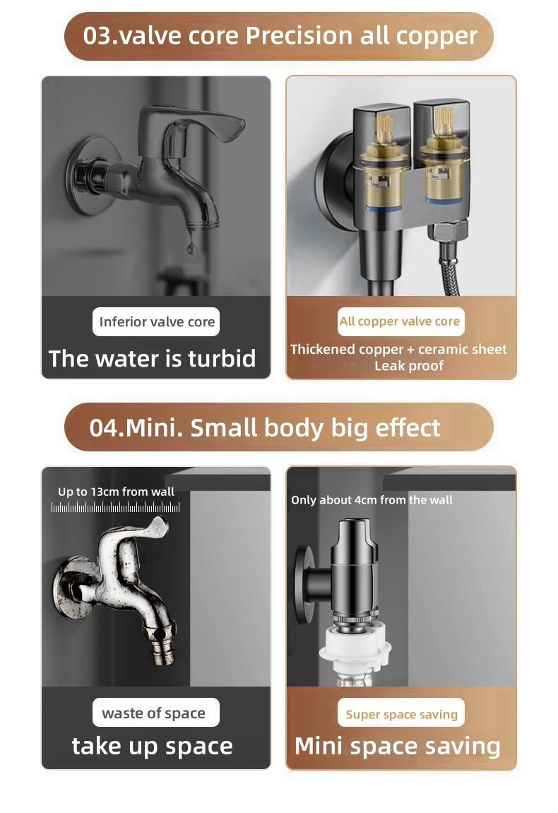 HighPressureBoosterToiletSprayGunFaucetCopperDualControlValveHandheldBidetSprayerToiletCleaningHygie-2004597-9