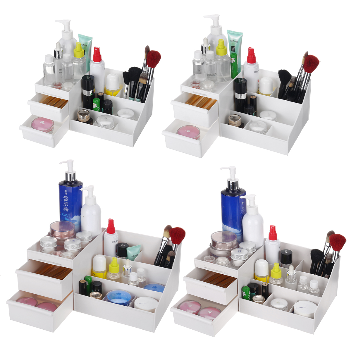 PlasticCosmeticMakeupStorageBoxOrganizerCaseHolderJewelrywithDrawer-1700918-3