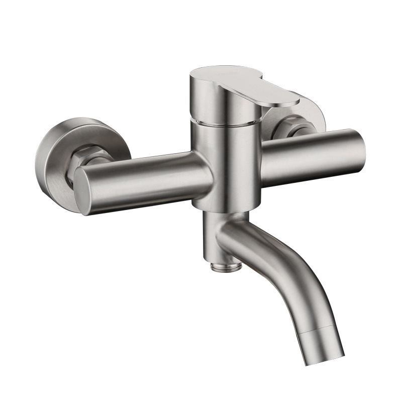 StainlessSteelG12HotandColdShowerMixerFaucetShowerDiverterWallMountedBathroomFixturesCeramicValveCor-2007467-1