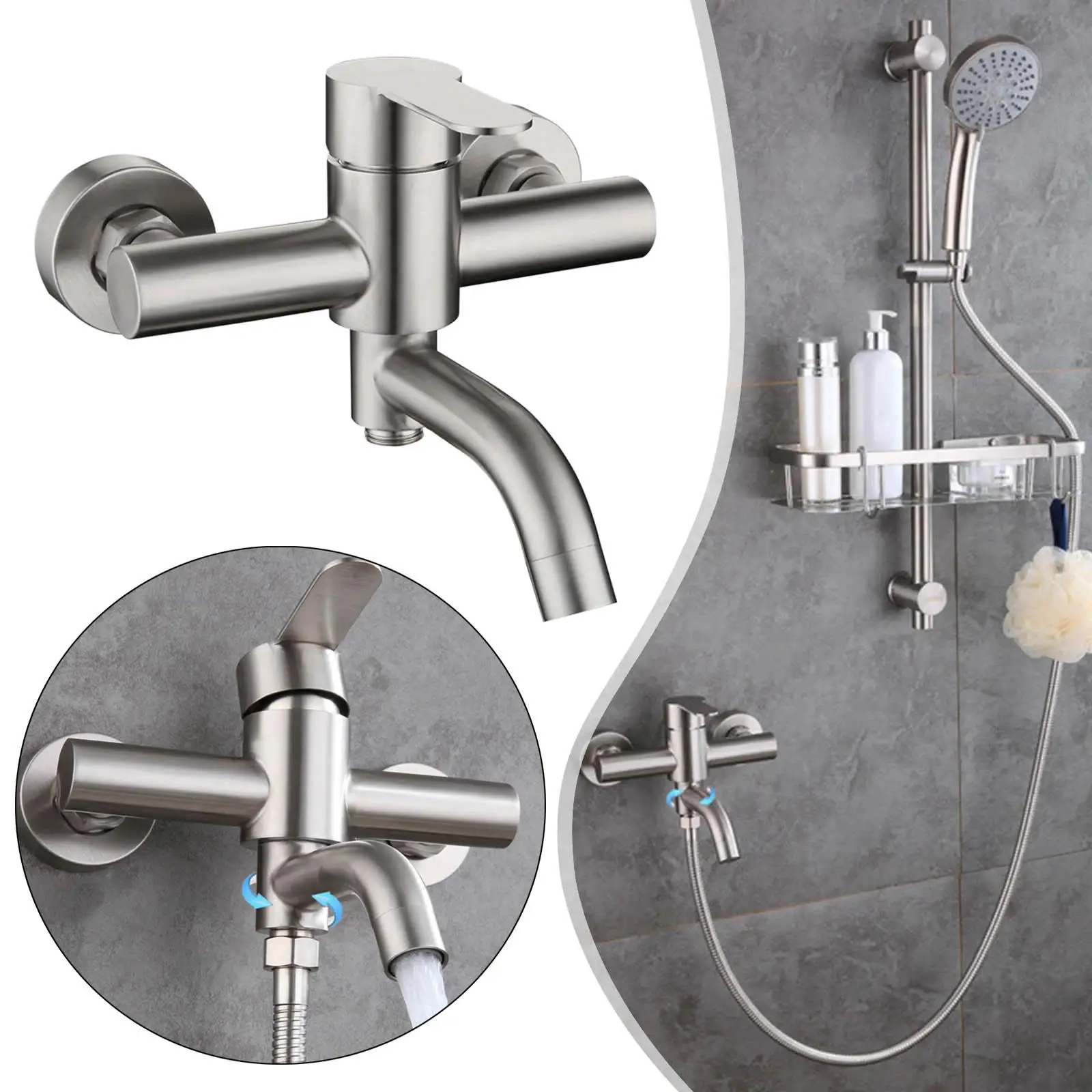 StainlessSteelG12HotandColdShowerMixerFaucetShowerDiverterWallMountedBathroomFixturesCeramicValveCor-2007467-10