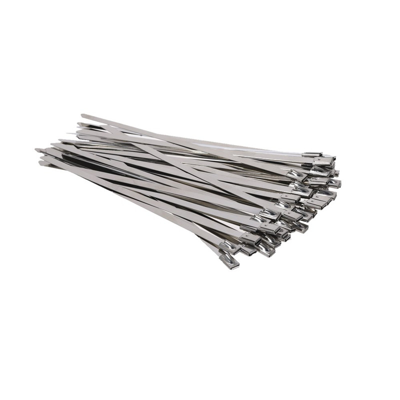 SuleveZT09100Pcs100-400mmStainlessSteelZipTieSelfLockingCableOrganizerTies-1598354-1