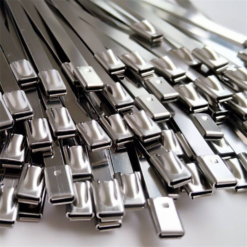 SuleveZT09100Pcs100-400mmStainlessSteelZipTieSelfLockingCableOrganizerTies-1598354-7