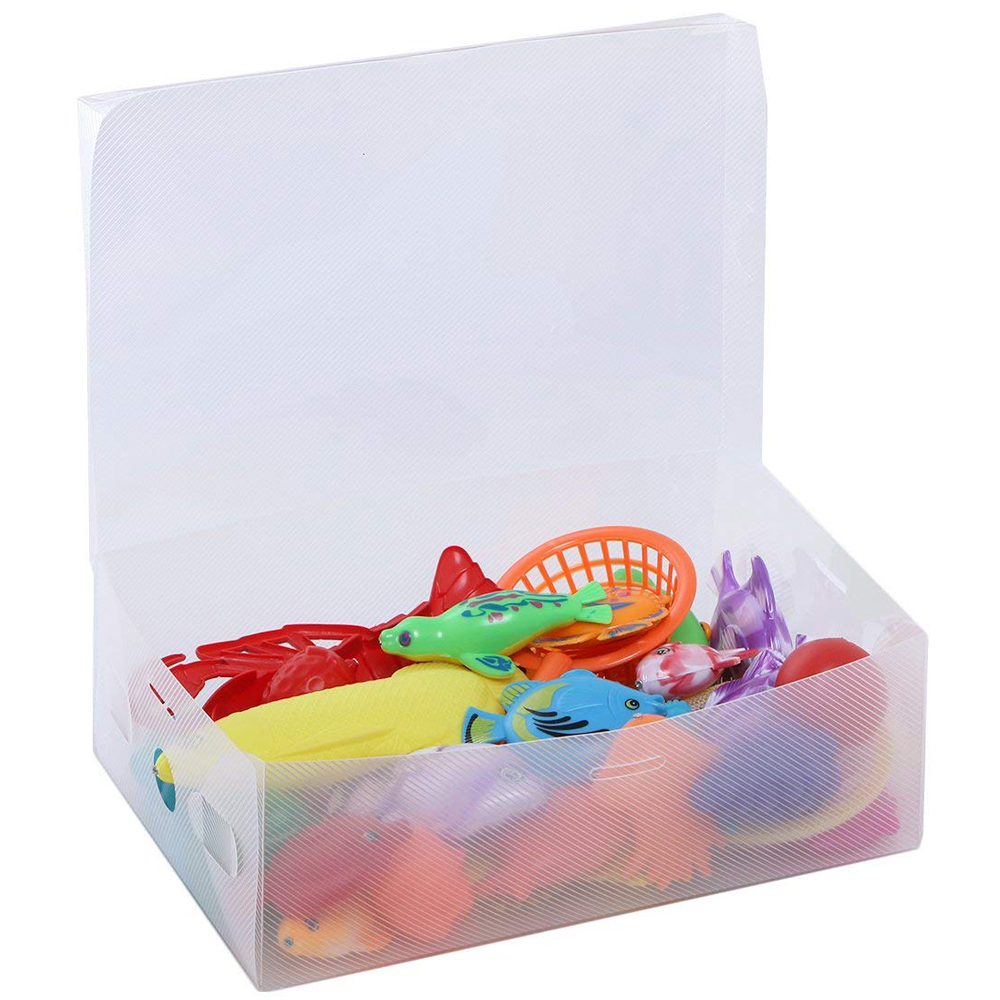 TransparentPlasticShoeStorageBoxStackableTidyDisplayOrganizerSingleBox-1389409-3