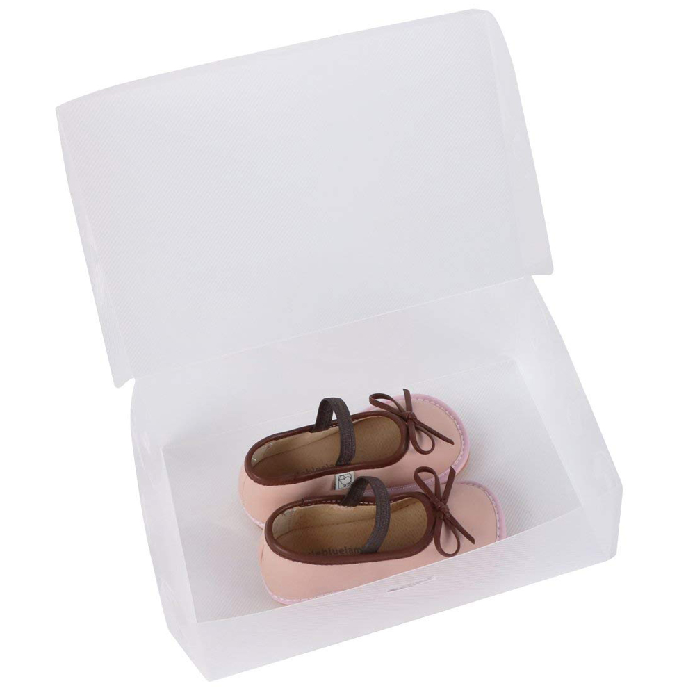 TransparentPlasticShoeStorageBoxStackableTidyDisplayOrganizerSingleBox-1389409-5