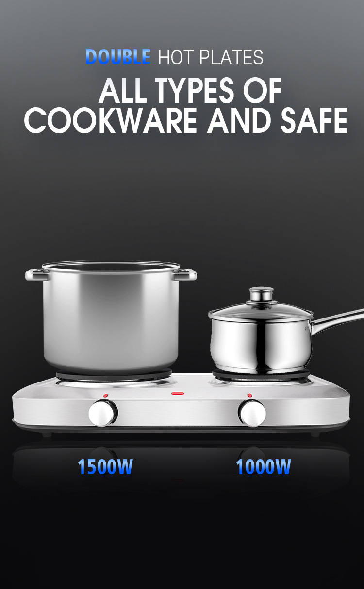 1500WElectricStovesStainlessSteelPanelCooktopDoubleHeatingPlateHotThermostatControlCookingAppliances-2014642-6