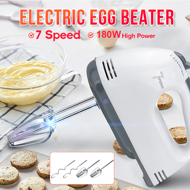 180WKitchenElectricHandMixerwith7SpeedsFoodBlenderEggBeaterCreamMixer-1715108-1