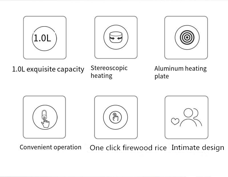 1LMultifunctionPortableMiniRiceCookerHouseholdSmallElectricRiceCookerElectricHotPotwithSimpleOperati-2014647-2