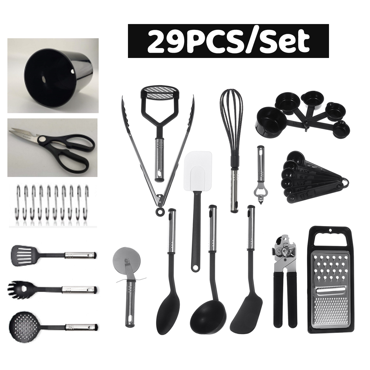 29PCSKitchenCookwareBakingUtensilsStainlessSteelHomeKitchenGadgets-1797921-11