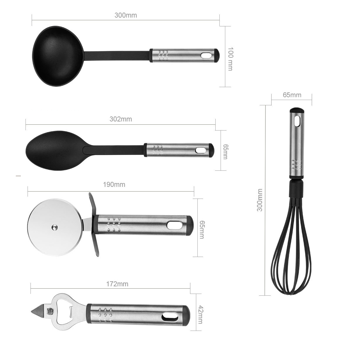 29PCSKitchenCookwareBakingUtensilsStainlessSteelHomeKitchenGadgets-1797921-12