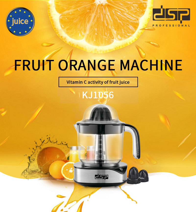 DSPJuicerHouseholdPortableElectricOrangeJuicer12LforFamilyEUPlug-2008345-1