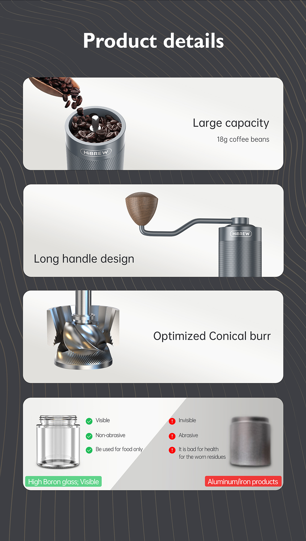 HiBREWG4ManualCoffeeGrinderPortableHighQualityHandGrinderMillAluminiumWithVisualBeanStorage-1985675-10