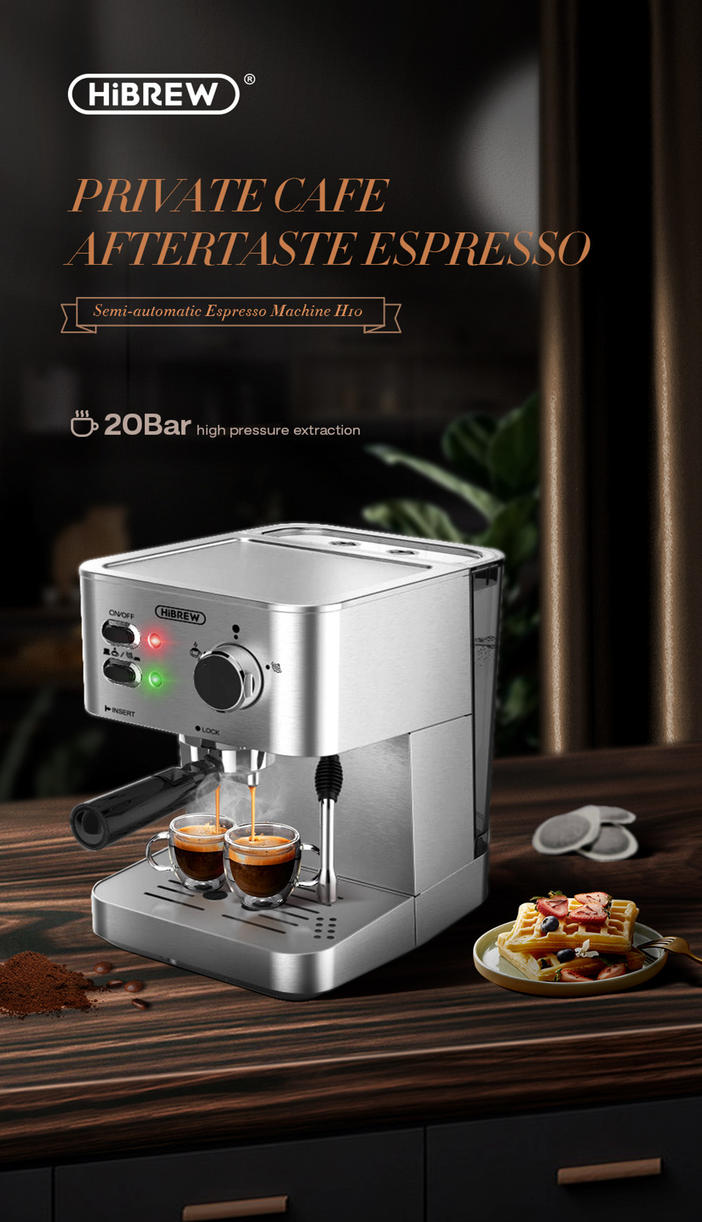 HiBREWH10PowderPoddual-useCoffeeEspressoMaker20BarEspressoCoffeeMachineInoxCaseSemiAutomatic-1873699-1