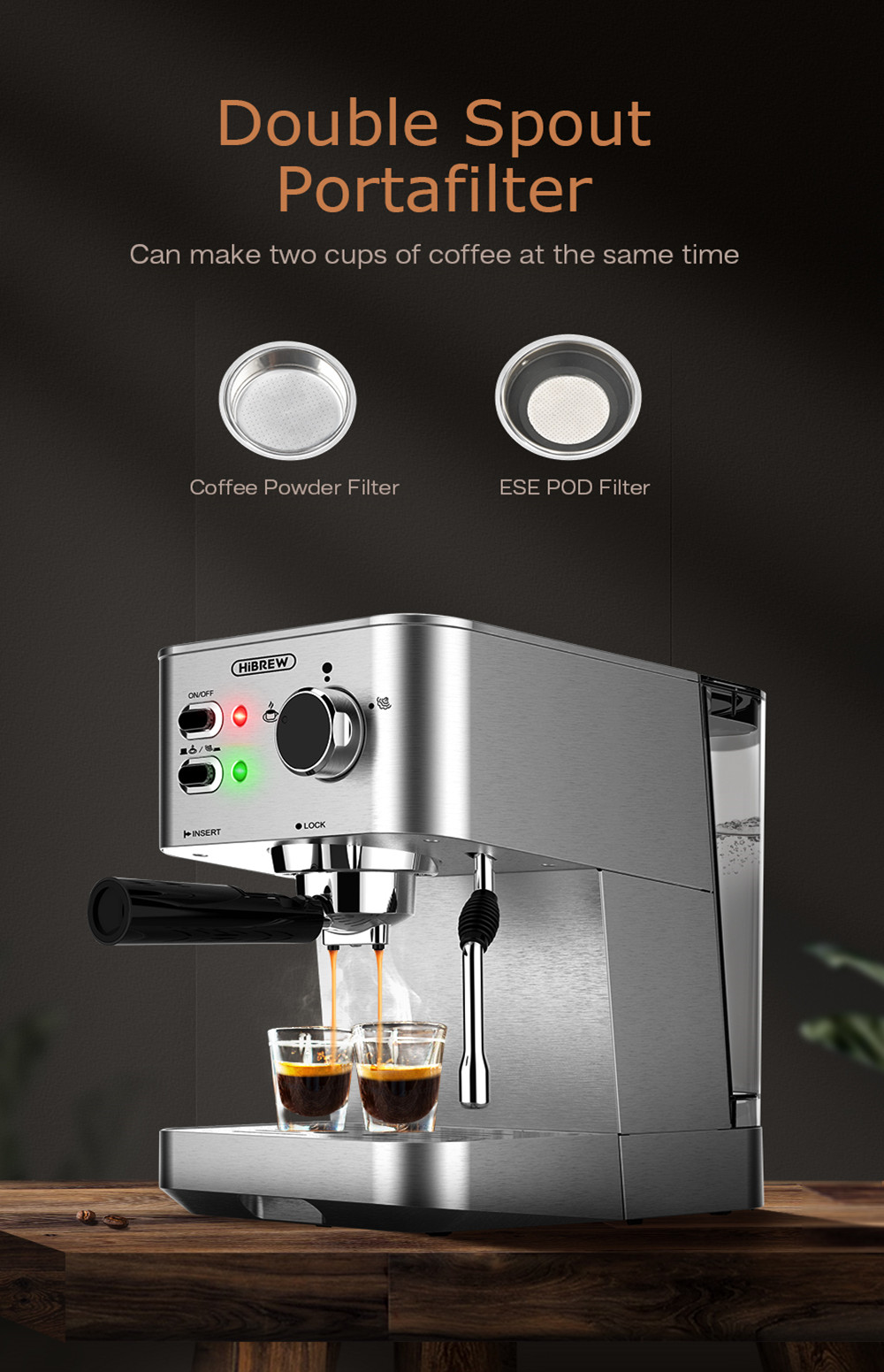 HiBREWH10PowderPoddual-useCoffeeEspressoMaker20BarEspressoCoffeeMachineInoxCaseSemiAutomatic-1873699-3