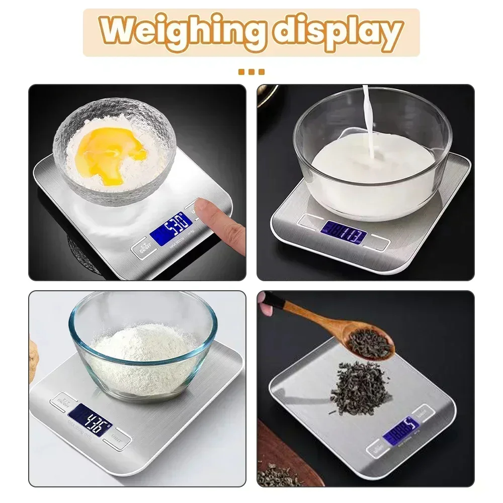 HighPrecisionKitchenScaleLCDElectronicMeasuringDigitalDisplay10kgPortableBakingScalesMilkCoffeebeanW-2014644-6