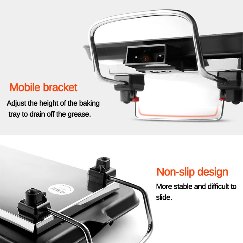 MultifunctionalElectricBakingPanHouseholdElectricBakingPanNon-stickSmokelessBarbecueMachine-1806926-4