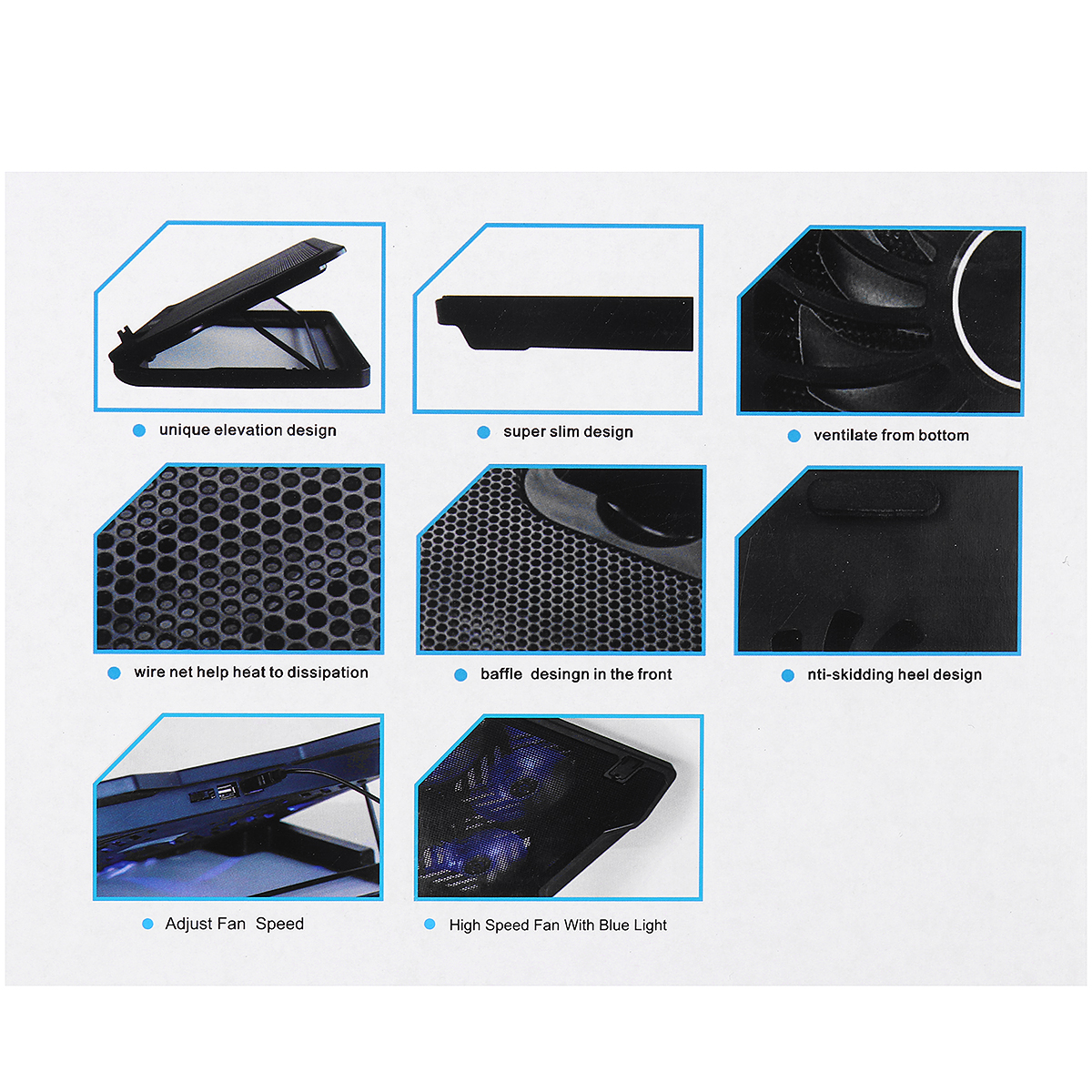 4FanAdjustableLaptopCoolingPadCoolerPortableStandFor14-17inchLaptop-1923586-6