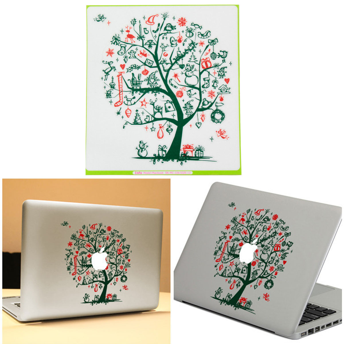 VintageFlowerAppleMacbookAirProRetina13VinylStickerSkinDecalCover-1974415-6