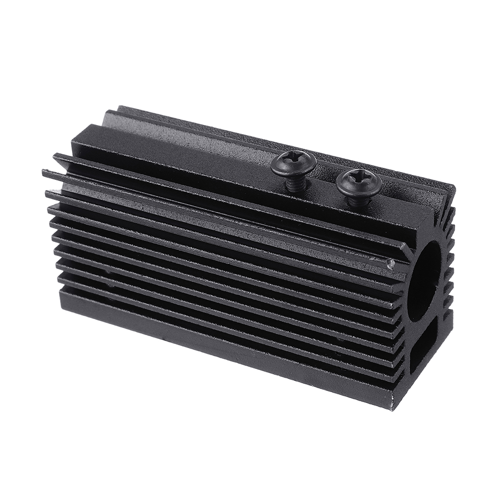 58x22x27mmBlack12mmAluminumHeatSinkGrooveFixedRadiatorSeatCoolingHeatSinkfor12mmLaserDiodeModule-1582321-1