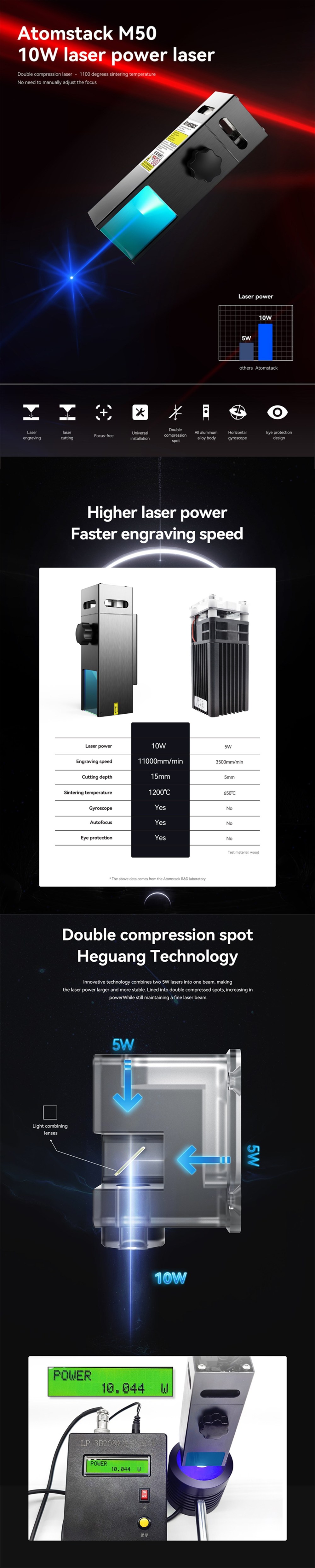 NewATOMSTACKM50DoubleUltra-FineCompressedSpotLaserModuleUpgradedFixed-focusLaserEngravingCuttingModu-1870478-1