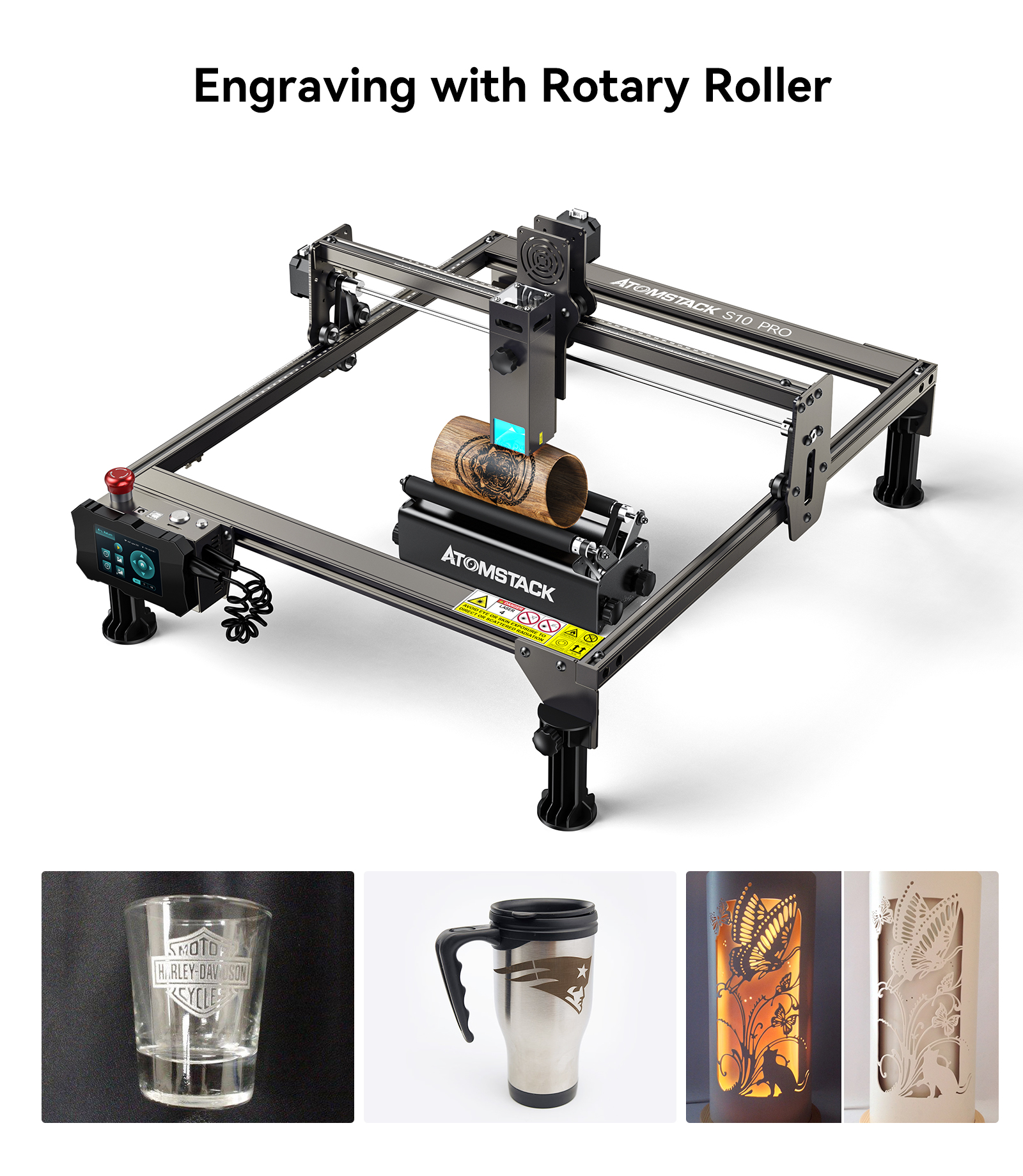 NewATOMSTACKS10PROFlagshipDual-LaserLaserEngravingCuttingMachineSupportOfflineEngravingLaserEngraver-1939999-22