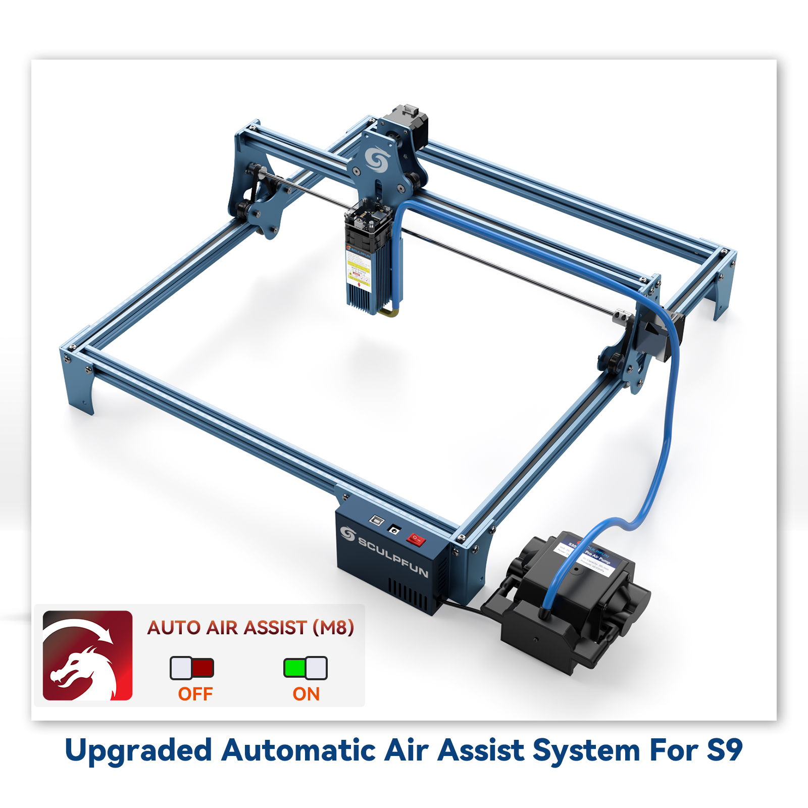 SCULPFUNAutomaticAirAssistKit12VVersionSuitableforupgradingS9S10toS30automaticairassistsystemincludi-1977068-2