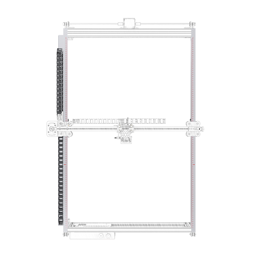 TWOTREESTS2LaserEngravingSize780x450mmExtensionKitLaserEngravingMachineUpgradeKitDIYExtensionKitAlum-1985235-2