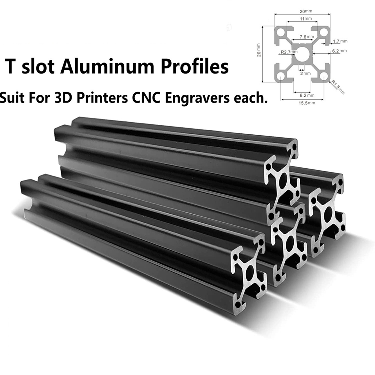 100-1200mmLength2020T-SlotAluminumProfilesExtrusionFrameForCNCStands-1940898-1