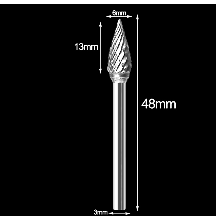 10Pcs18ShankTungstenCarbideMillingCutterRotarybrocascomescareadorhsssteelconedrillsetdiamonddrill10m-1984604-6