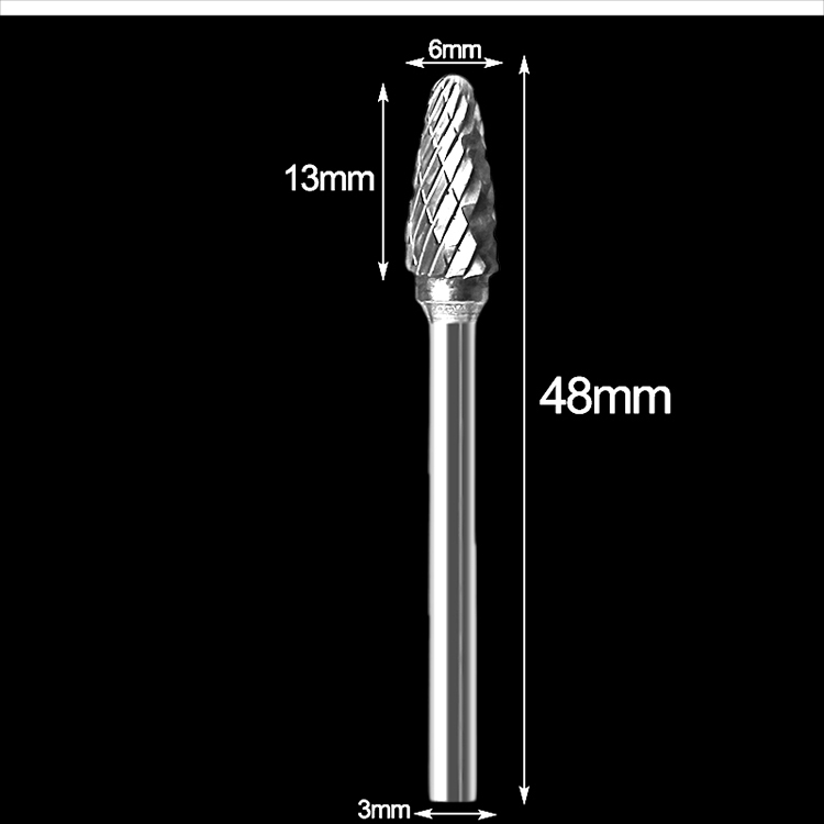 10Pcs18ShankTungstenCarbideMillingCutterRotarybrocascomescareadorhsssteelconedrillsetdiamonddrill10m-1984604-7