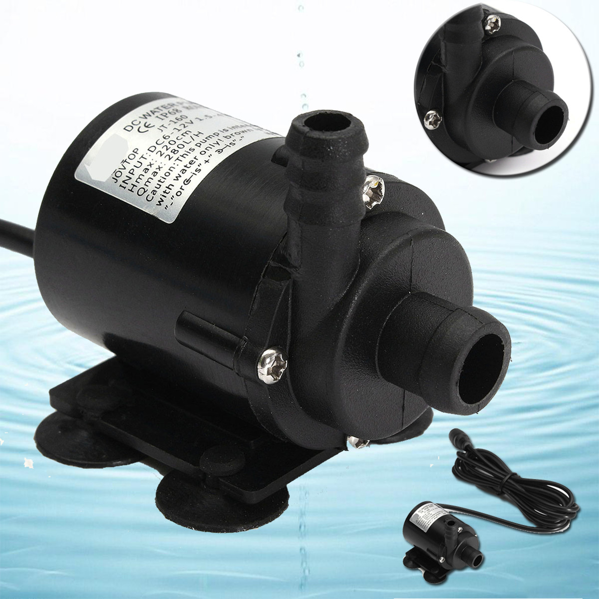 12V280LHWaterPumpMiniBrushlessWaterPumpSubmersibleMotor-1128835-2