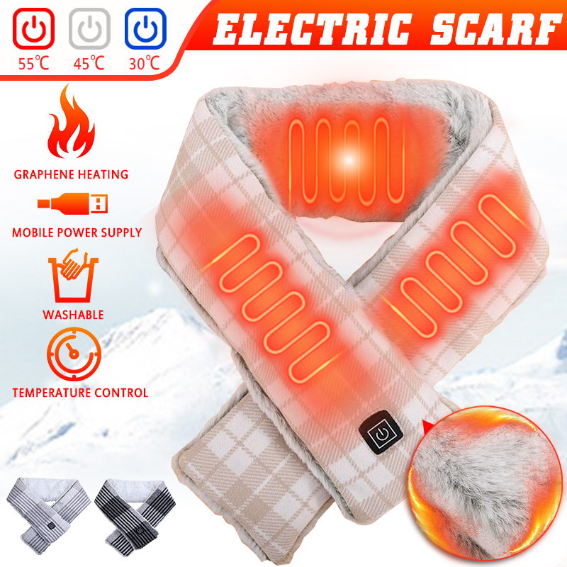 USBRechargeableElectricScarfBreathableHeatingWrapNeckProtectiveInsulationCoverForOutdoorSkiingHike-1791167-2