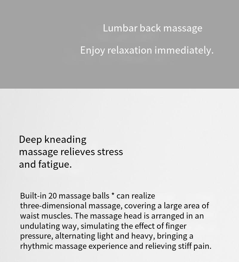 XIAOMIIntelligentWaistMassagerMassageWaistRelief2-in-1MijiaAPPIntelligentControlCustomizedMassageNFC-2015012-4