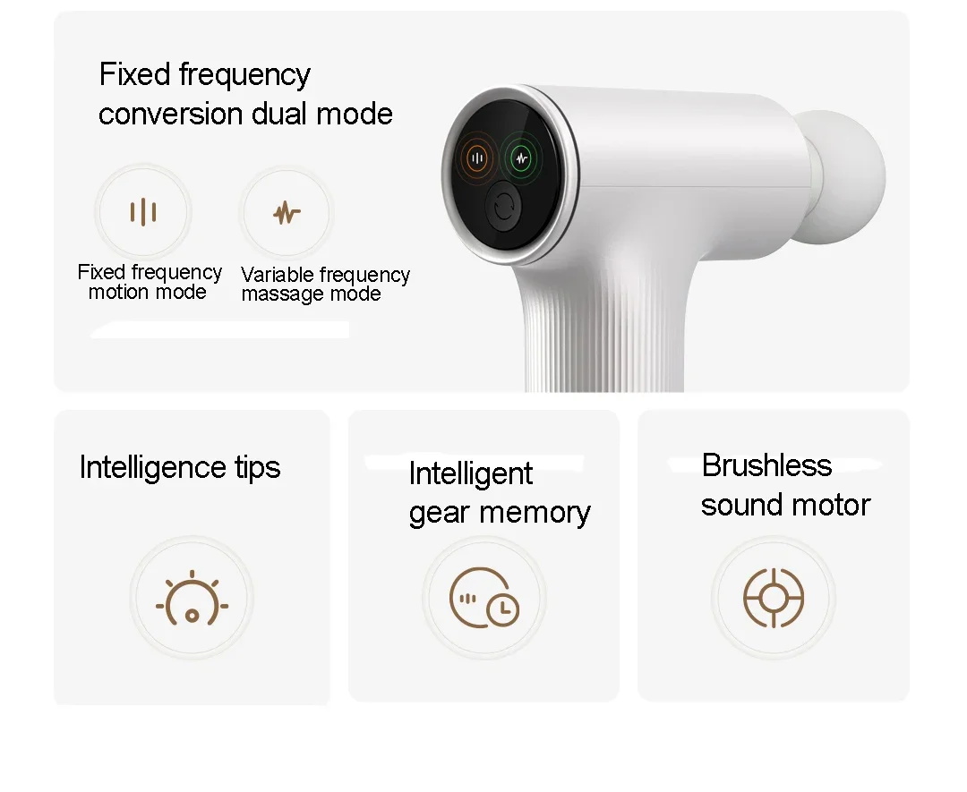 XIAOMIMIJIAMiniFasciaGun2IntelligentforcepromptsIntelligentgearmemoryBrushlesswhisper-quietmotorHigh-2015565-3