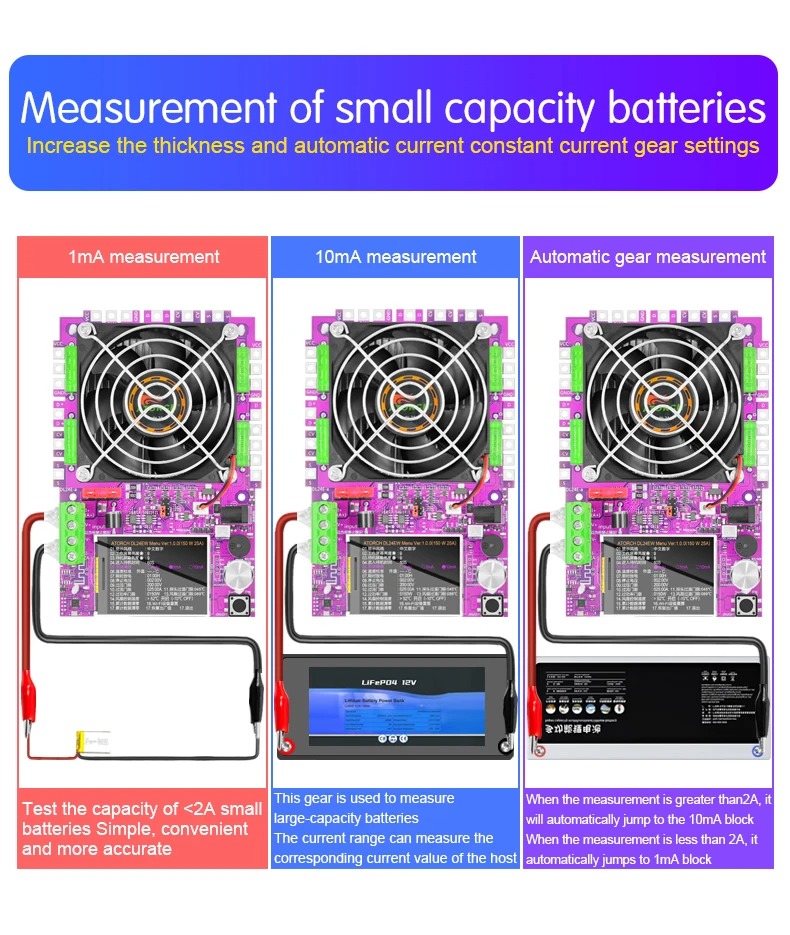 150WTuyaWiFiSmartPowerElectronicLoadTesterDCUSB18650VoltageCurrent48VBatteryCapacityMonitorTools-2001275-24