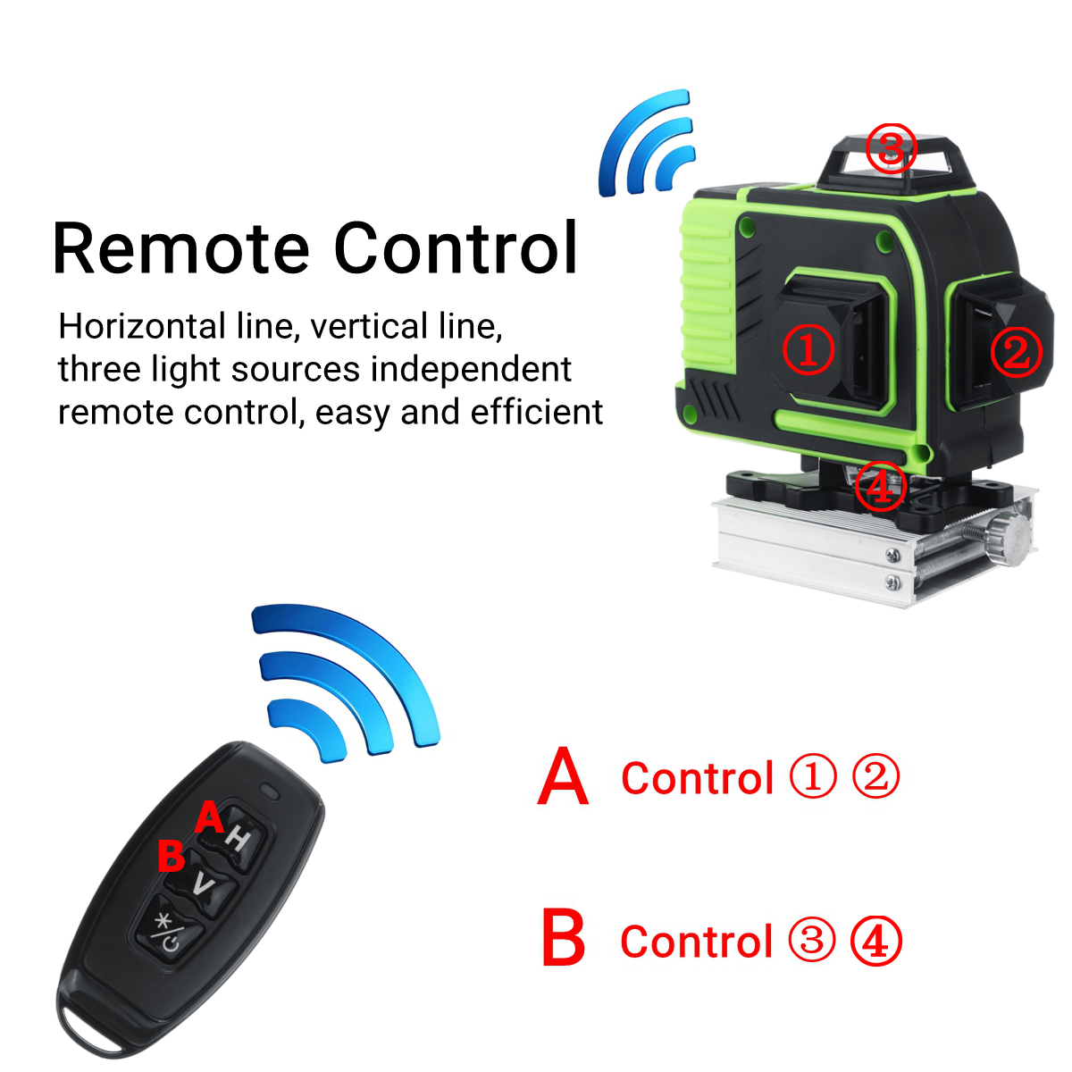 16Line360HorizontalVerticalCross3DGreenLightLaserLevelSelf-LevelingMeasureSuperPowerfulLaserBeam-1619314-10