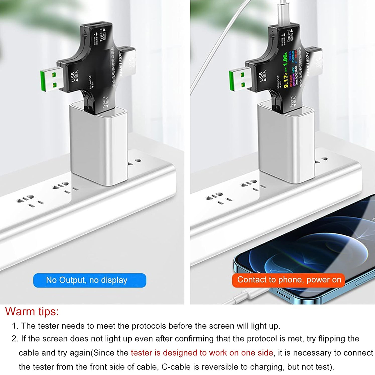 2in1TypeCUSBTesterColorScreenLCDDigitalMultimeterUSBCVoltageCurrentVoltmeterAmpVoltAmmeterTesterUSBC-2015405-5