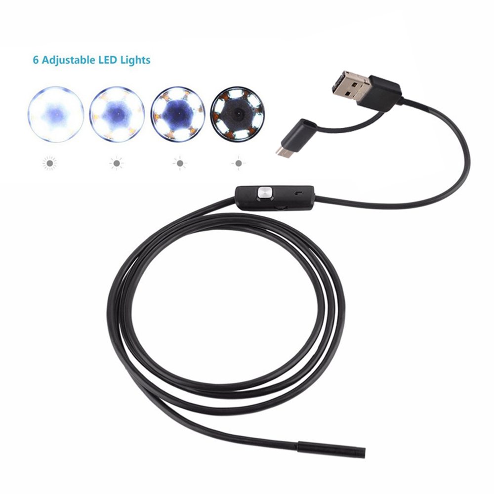 3-in-1MobilePhoneIndustrialBorescopeInspectionBuilt-in6AdjustableLEDsLights8mm1280720ResolutionIP67W-1986831-6