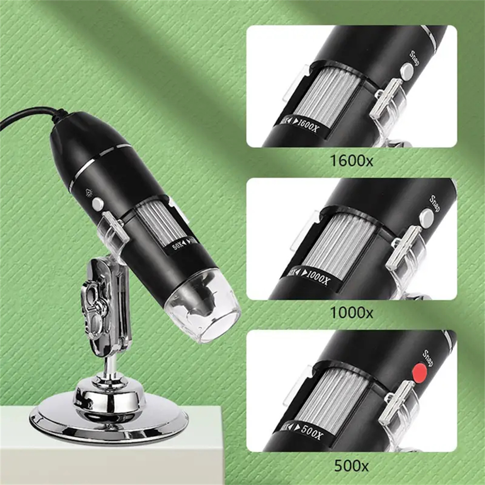 3in11600XDigitalMicroscopeCameraType-CUSBPortableHighResolutionLEDMagnifierforSolderingandCellPhoneR-1993018-3