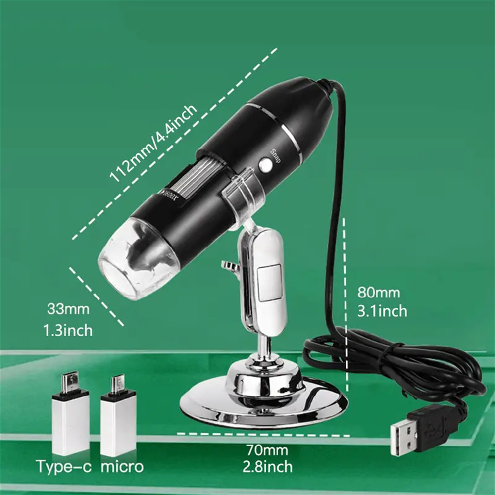 3in11600XDigitalMicroscopeCameraType-CUSBPortableHighResolutionLEDMagnifierforSolderingandCellPhoneR-1993018-10