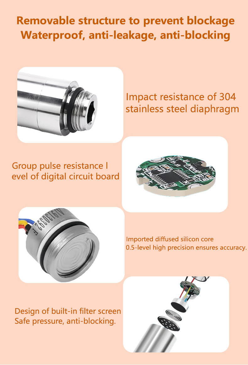 5-MeterLiquidLevelTransmitterwithIP65ProtectionLEDDisplayAnti-CloggingDesignQuickResponseFunctionali-2014295-7