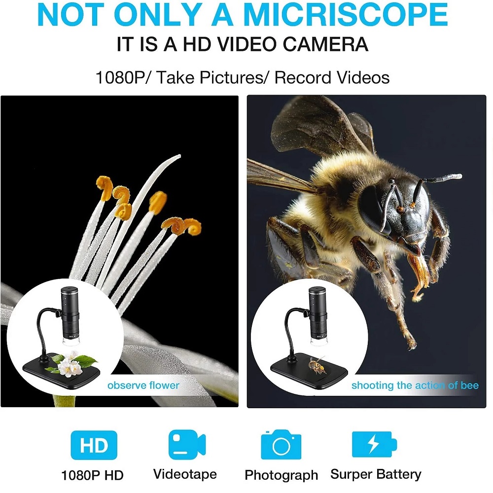 50X-1000XWirelessDigitalMicroscopeHandheldUSBHDInspectionCamerawithFlexibleStandforPhonePC-1934808-5