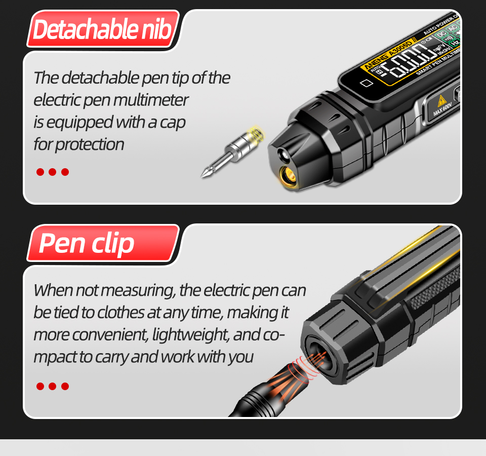 ANENGA3005D2In1MultimeterTestPenwithVAColorDisplayAutoShutdownNon-ContactLineWiringDetectionNCVInduc-2002956-10