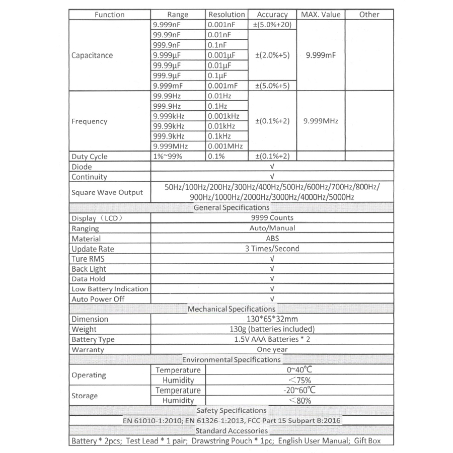 ANENGAN8008TrueRMSWaveOutputDigitalMultimeterACDCCurrentVoltResistanceFrequencyCapacitanceTest-1157985-2