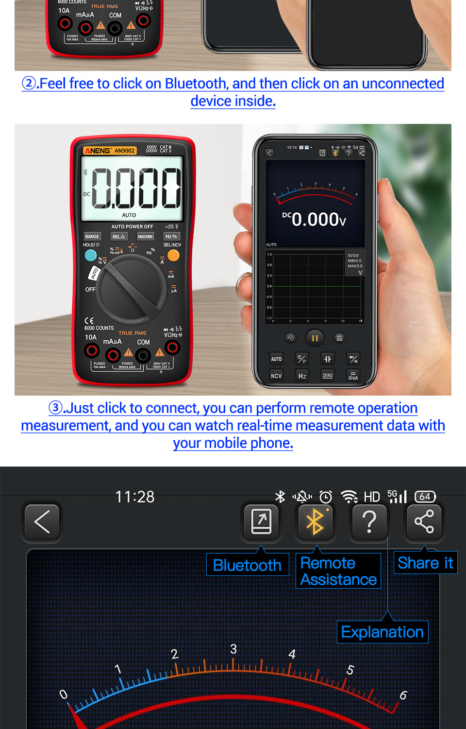 ANENGAN9002BluetoothDigitalMultimeter6000CountsProfessionalMultimetroTrueRMSACDCCurrentVoltageTester-1978199-9