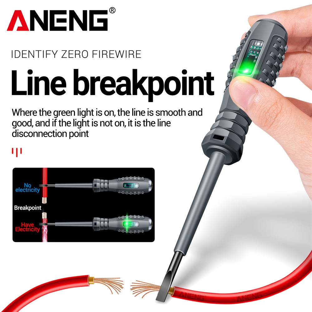 ANENGB05ElectricPenScrewdriverABSPlasticMagneticBatch25mmHighlightTesterLineBreakpointDetection-1996123-7