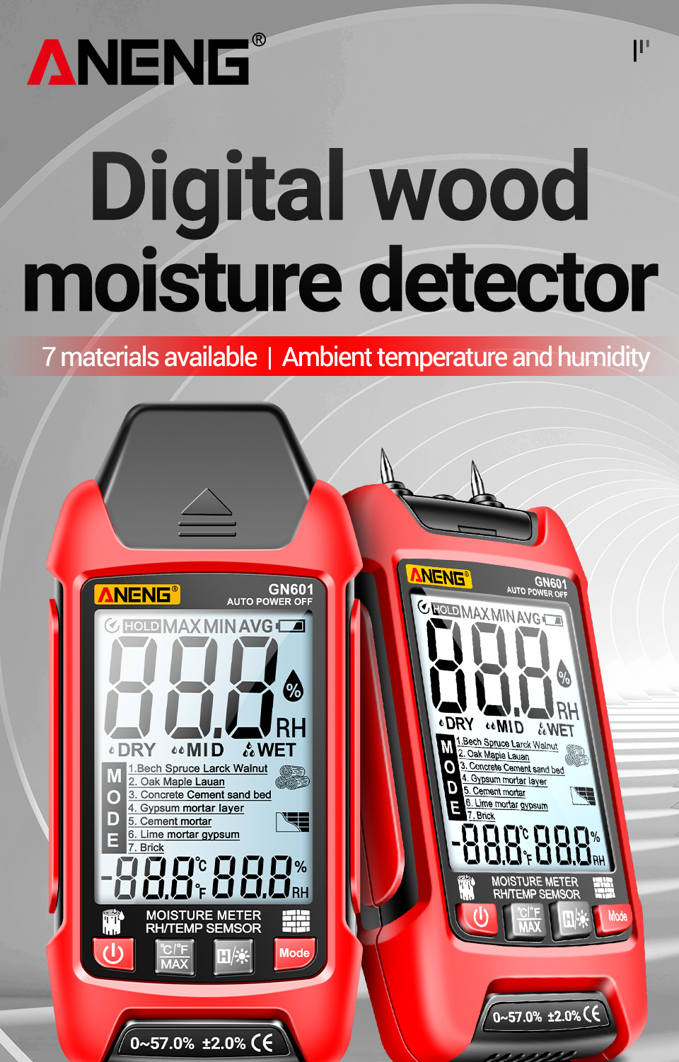 ANENGGN601MoistureMeter-AccurateandFastWaterContentTestingwithoutBattery-HighPrecisionMoistureAnalyz-1987642-2