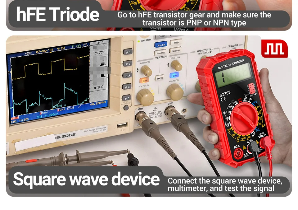 ANENGSZ308DigitalMultimeterHandheldACDCVoltageCurrentResistanceAmmeterwithDiodeWaveOutputHFETransist-2014844-13