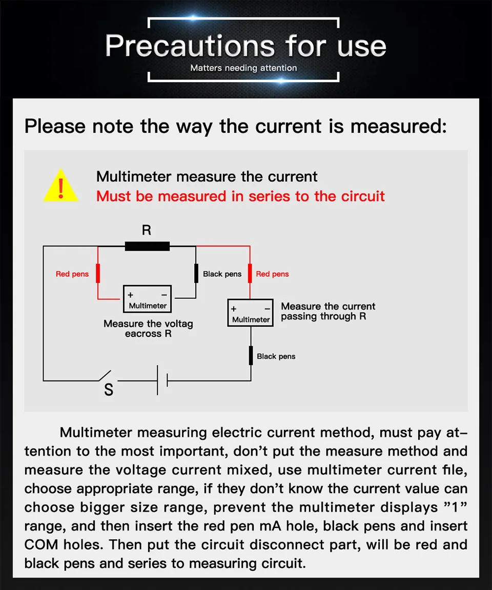 ANENGSZ308DigitalMultimeterHandheldACDCVoltageCurrentResistanceAmmeterwithDiodeWaveOutputHFETransist-2014844-18